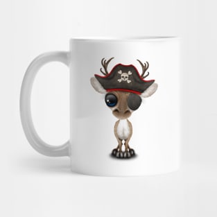 Cute Baby Reindeer Pirate Mug